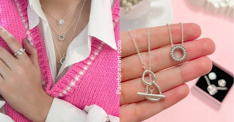 خرید گردنبند نقره پاندورا با تخفیف بلک فرآیدی