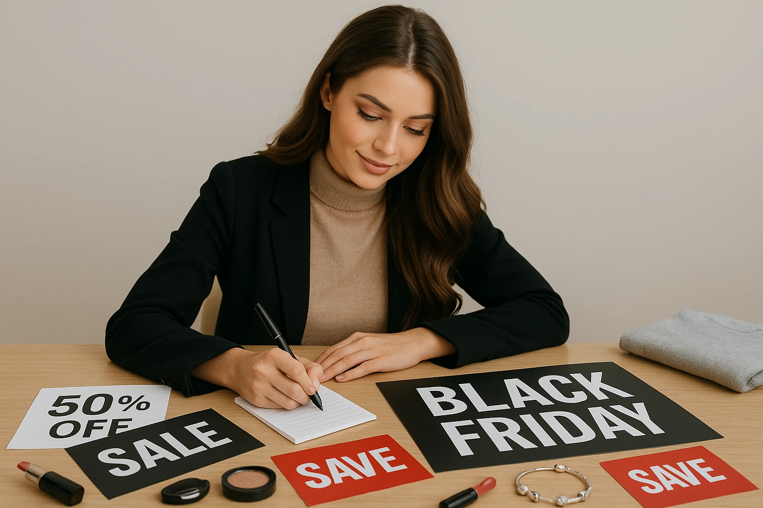 نوشتن لیست خرید بلک فرآیدی