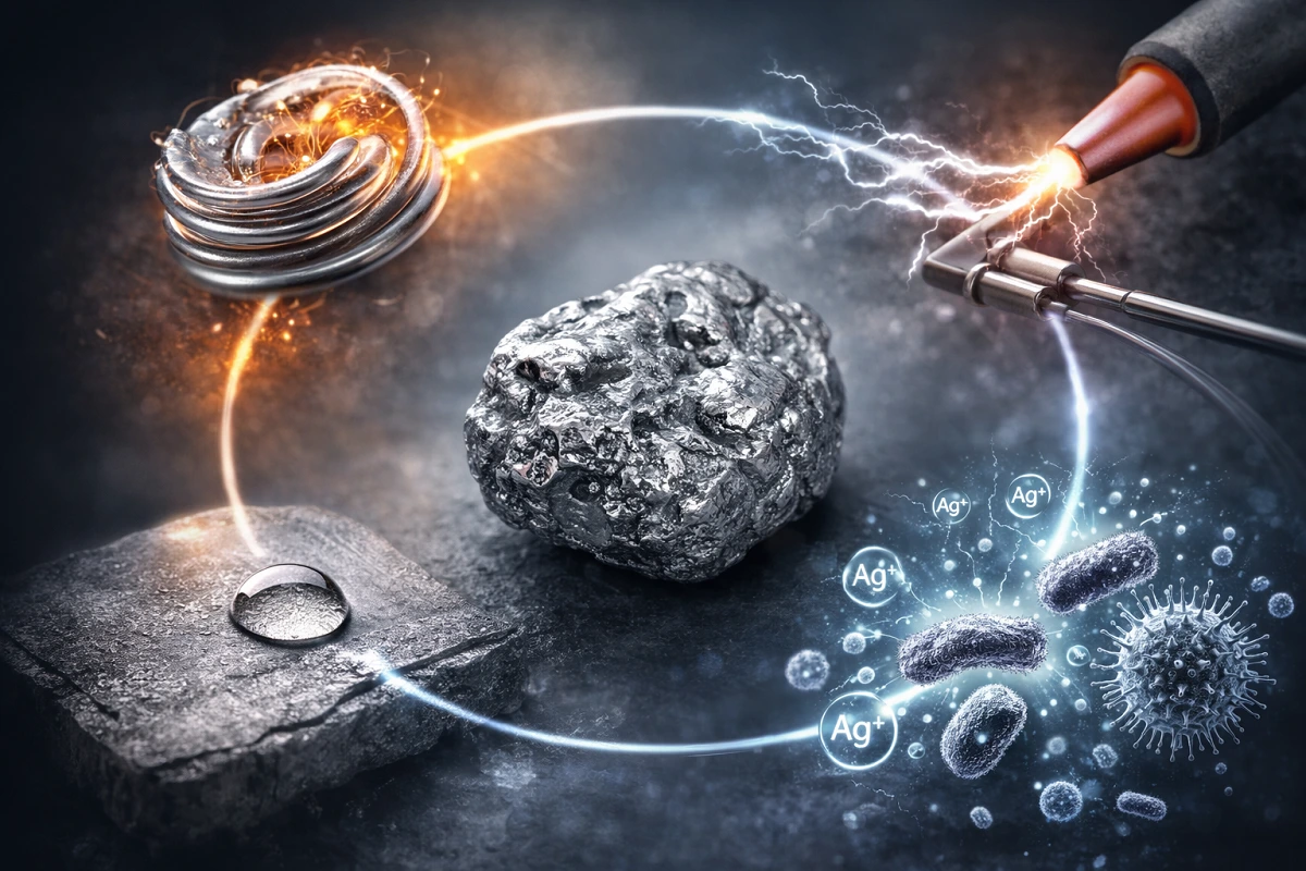 خصوصیات فلز نقره 