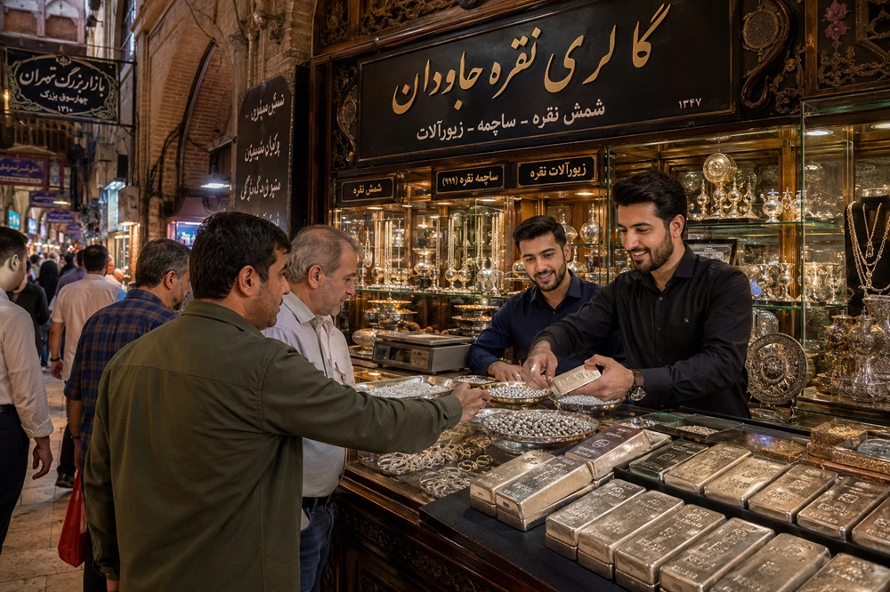 خرید نقره در ایران