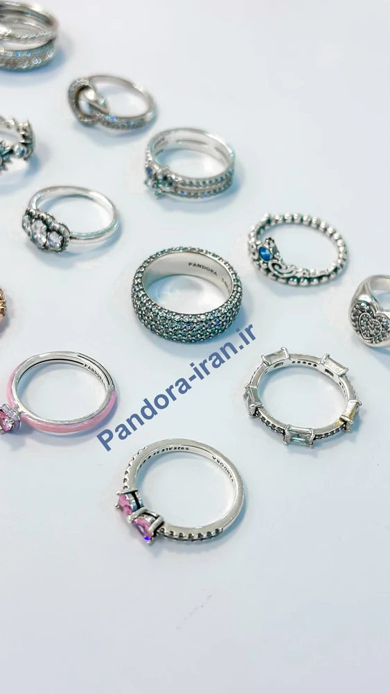 انگشتر های نقره پاندورا
