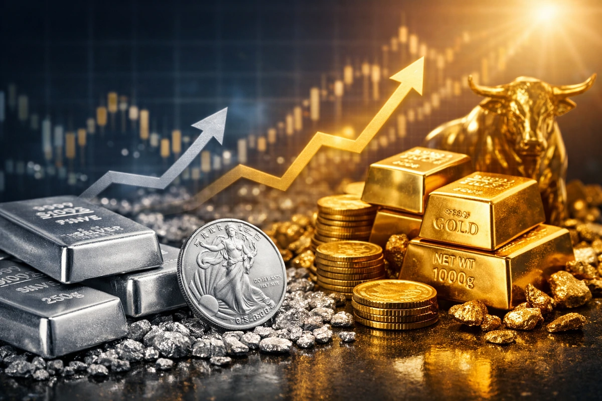 نقره در مسیر طلا: افزایش چشمگیر قیمت و فرصت سرمایه گذاری