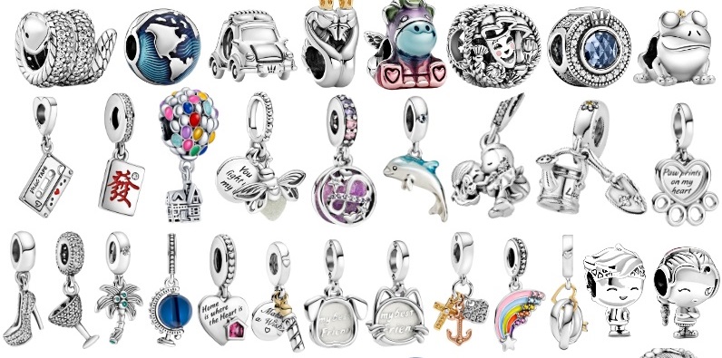 بررسی نمادها و چارم های جذاب پاندورا (سری اول)