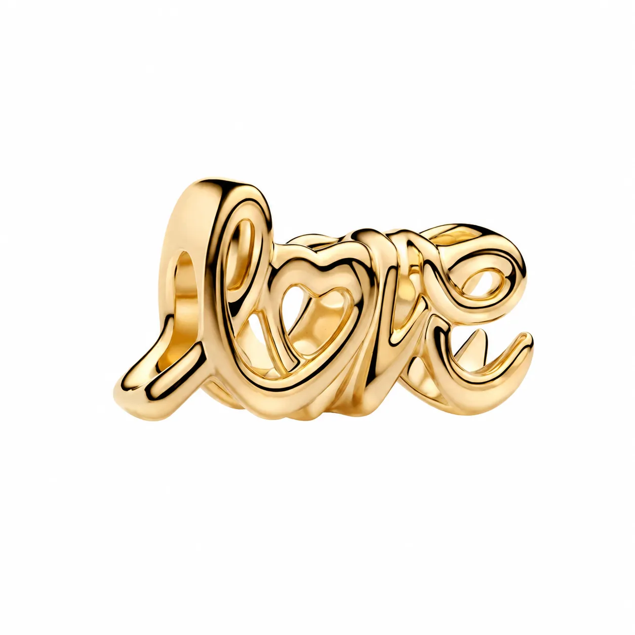 چارم دست‌نویس Love طلایی پاندورا